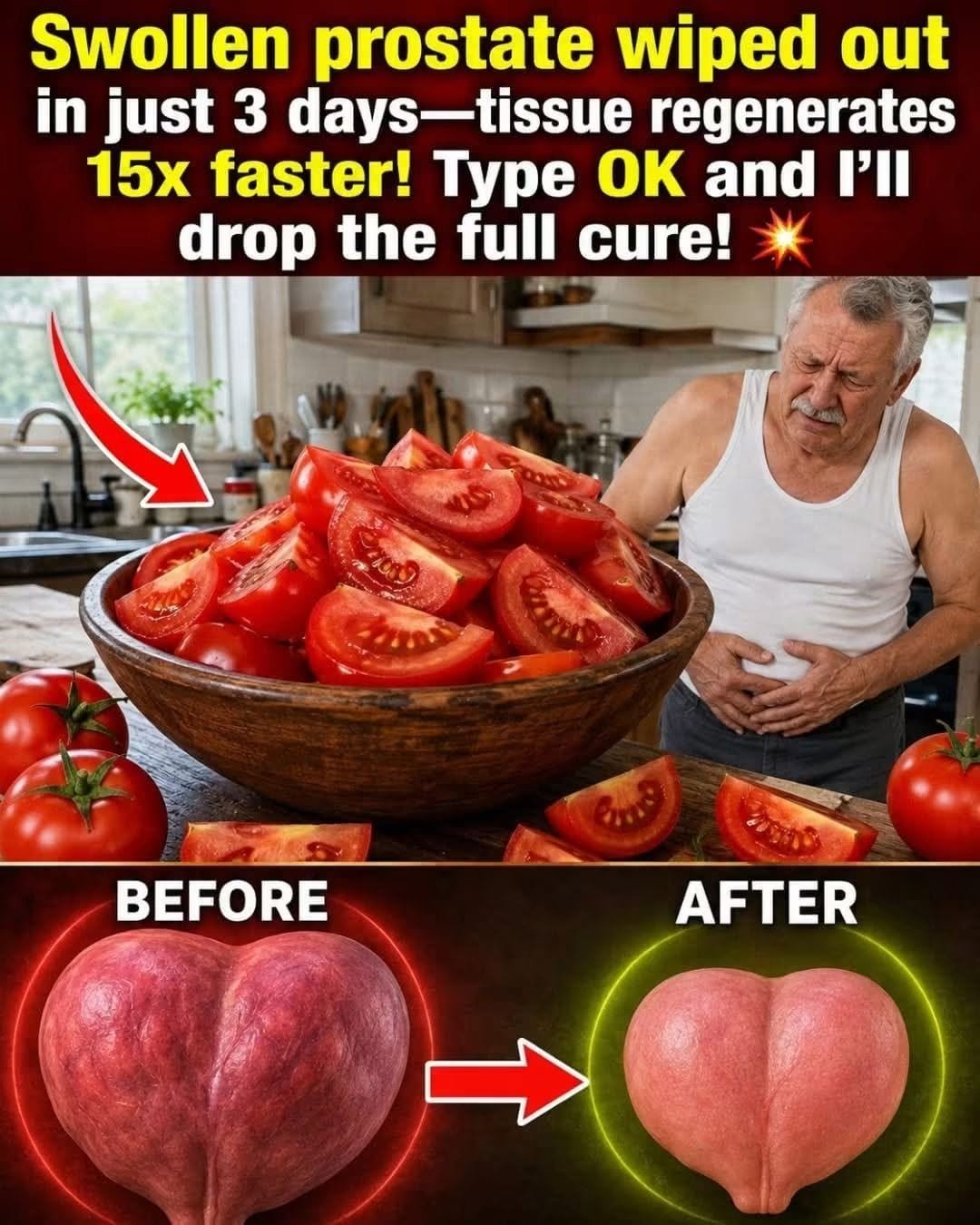 Swollen Prostate Completely Cleared in Just 3 Days?