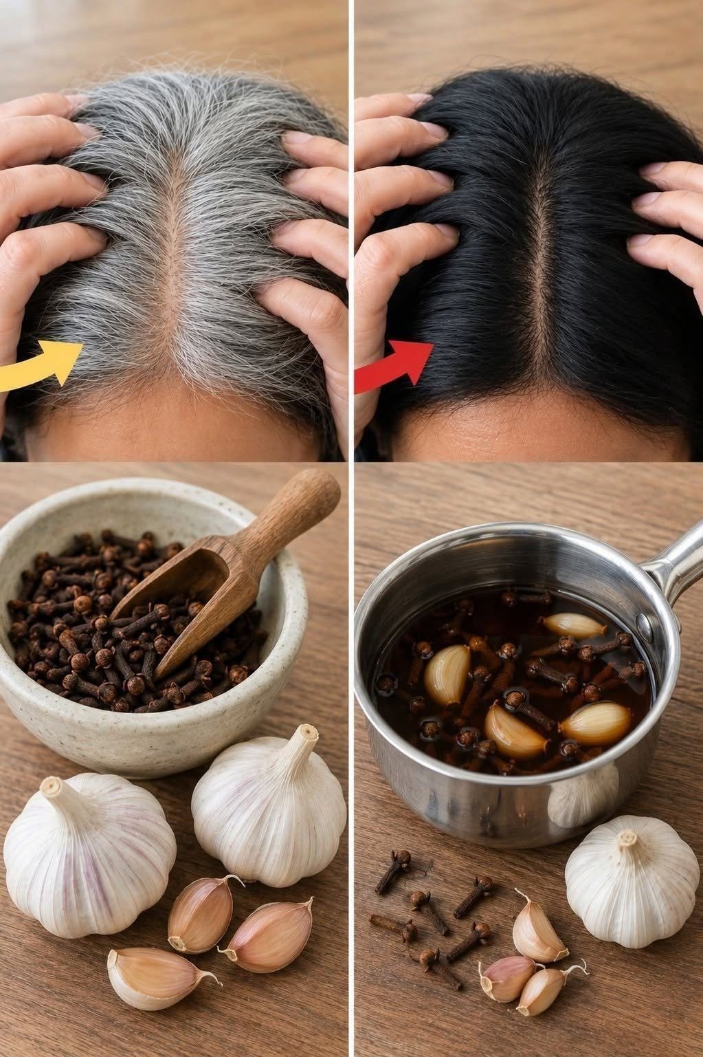 One Natural Trick for Darker, Healthier-Looking Hair