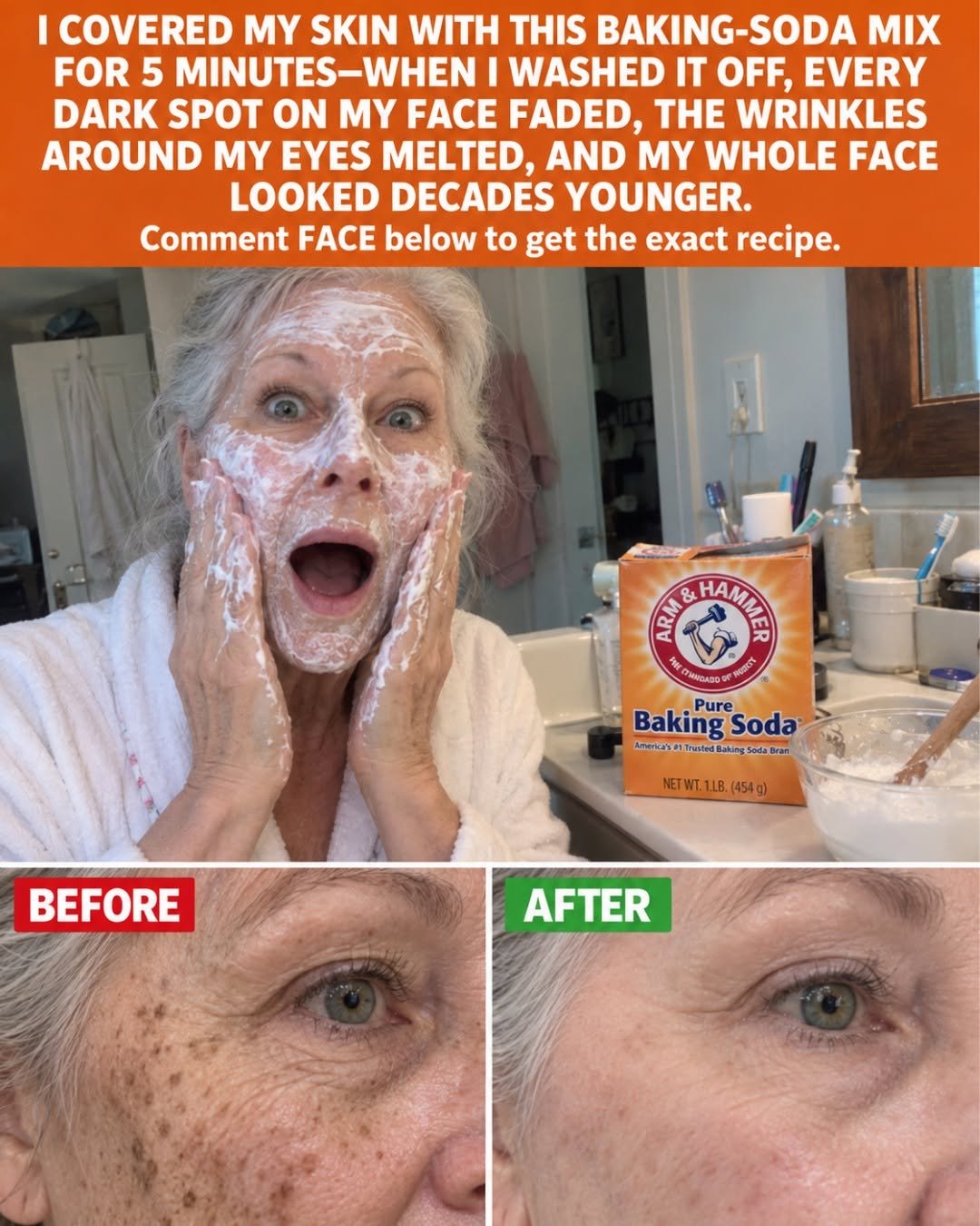 Gentle Baking-Soda-Free Face Mask for a Fresh, Hydrated Look