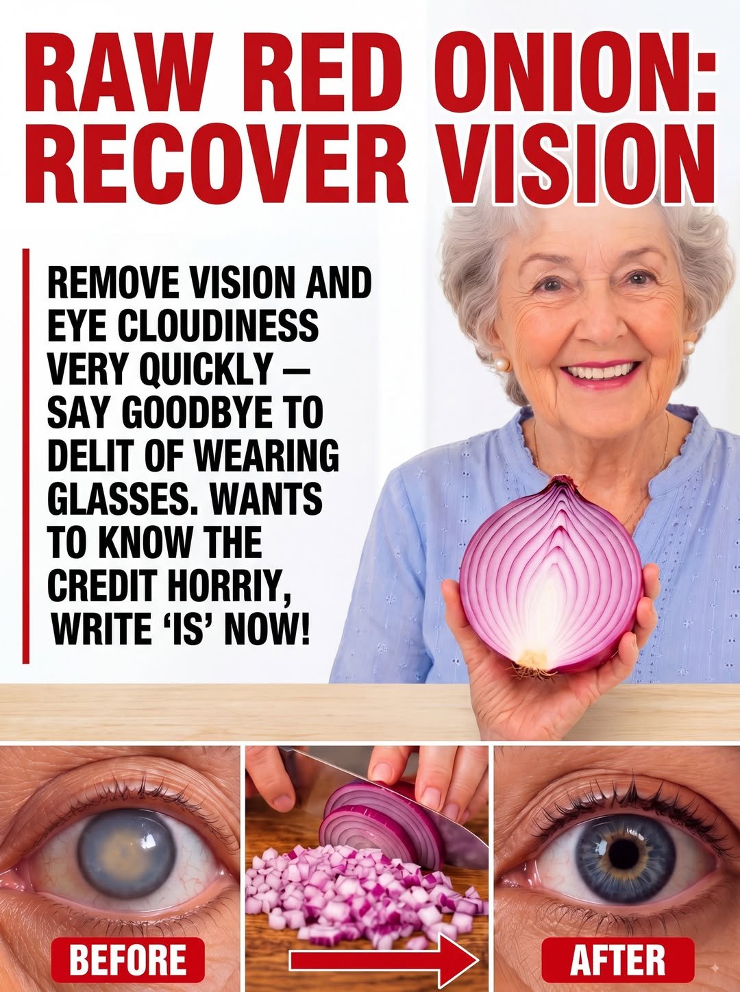 Raw Red Onion for Eye Health: What It Can and Cannot Do for Your Vision