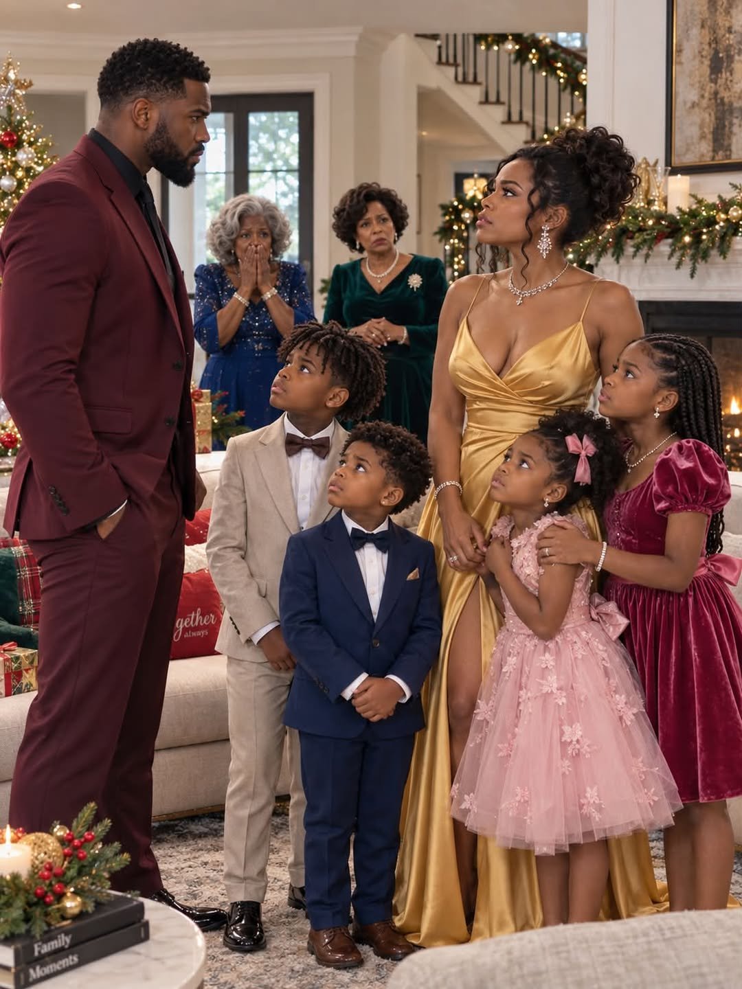 Eight years after my husband filed for divorce the week I told him I was pregnant, he texted me an invitation to Christmas dinner at his mother’s house. He expected me to turn up alone. I turned up with four eight-year-olds who have his jaw — and then one of them asked him a question and the room stopped.
