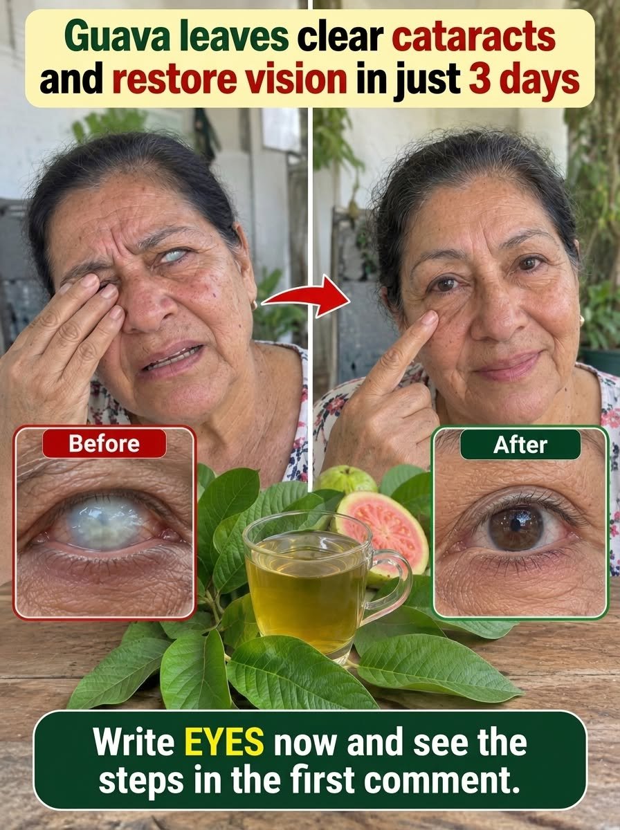 Natural remedy: Guava leaves that can help with redness and blurred vision in 3 days